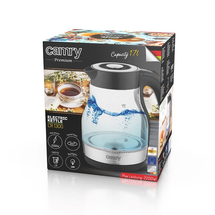 CAMRY CR 1300 elektrischer Wasserkocher