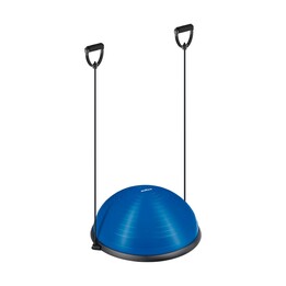Halbball für Balance, Balancetrainer 58cm + Pumpe, REBEL ACTIVE