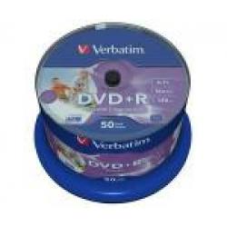 DVD r Verbatim 4.7 GB 16X, DVD+R, pack of 50