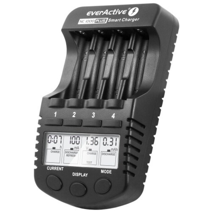 Caricabatterie EverActive NC-1000 PLUS