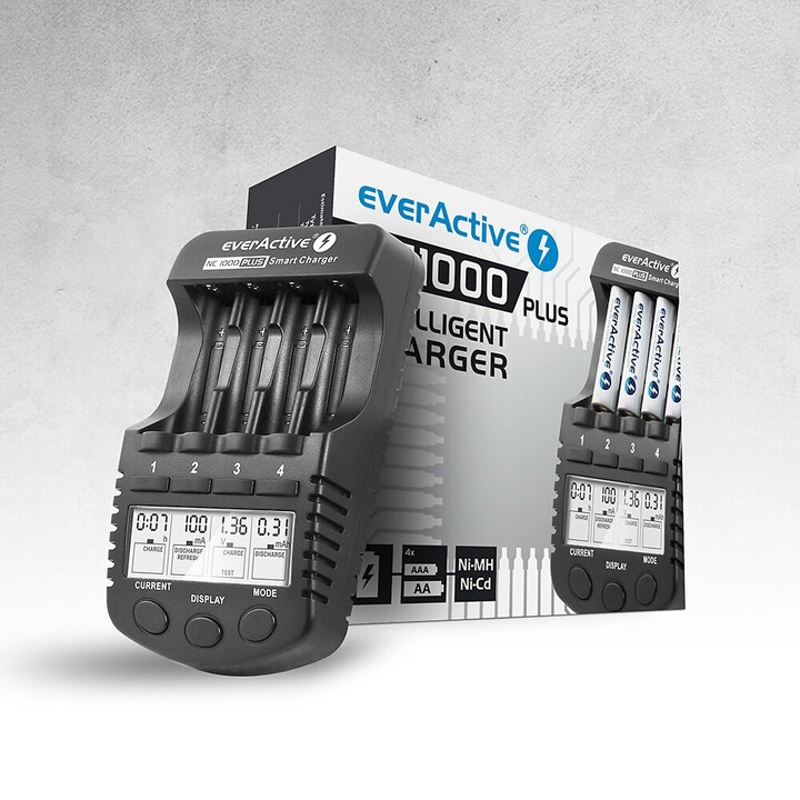 Ladegerät everActive NC-1000 PLUS