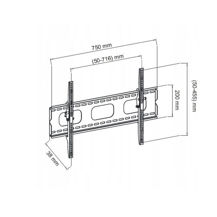 MULTIOFFICE LCD-HALTERUNG 30-50" AR-18