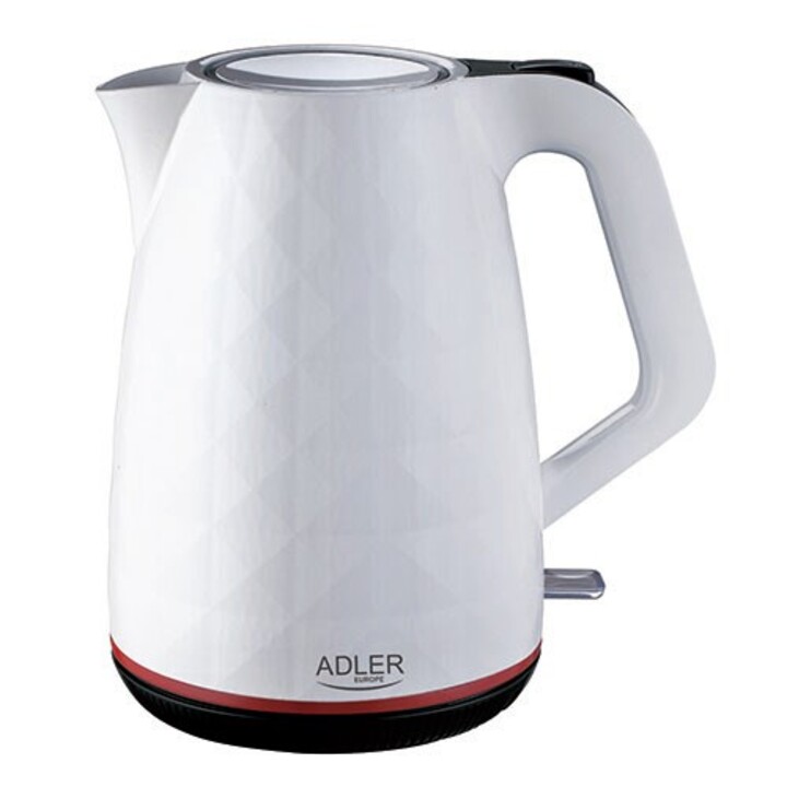 Bollitore elettrico Adler AD 1277 W 1,7 L 2200 W Bianco
