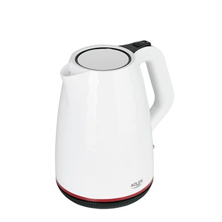 Adler AD 1277 W Wasserkocher 1,7 l 2200 W Weiß