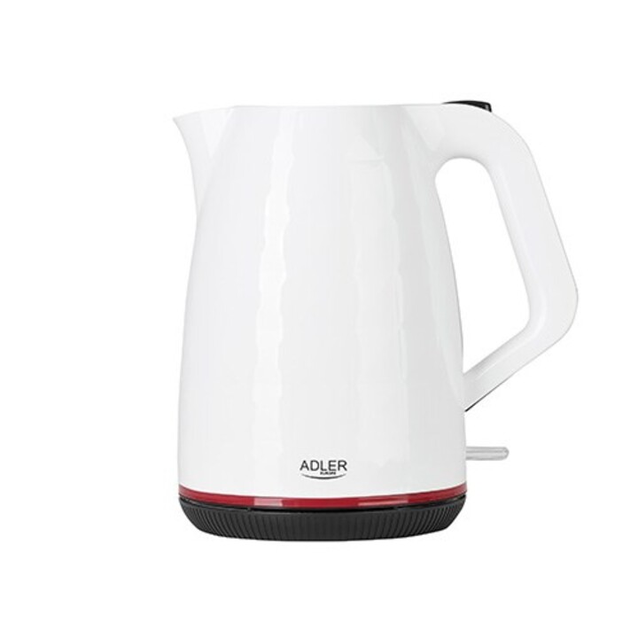 Adler AD 1277 W tetera eléctrica 1,7 L 2200 W Blanco