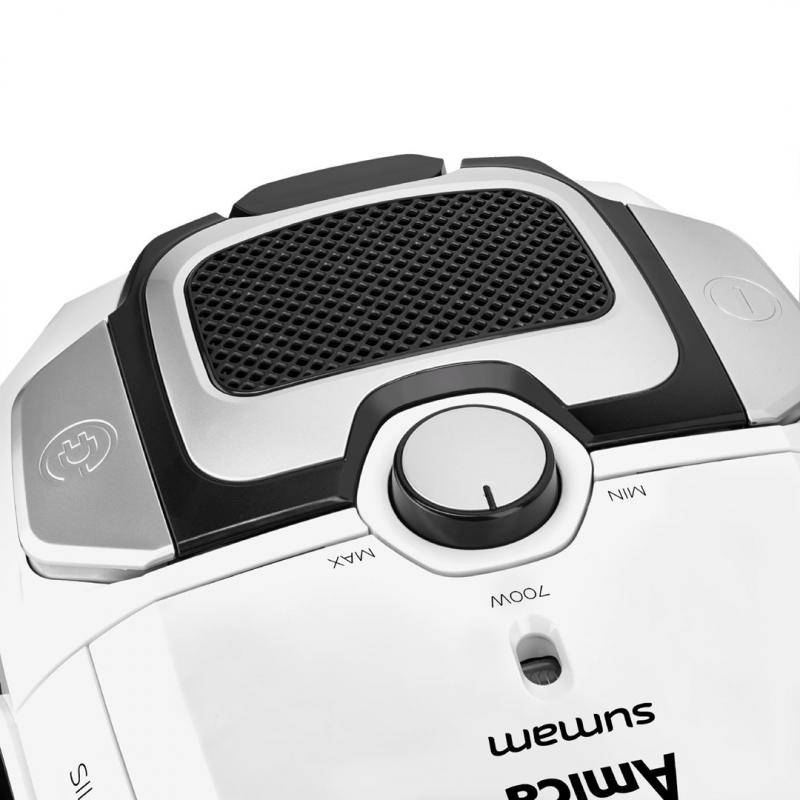 Amica VM6011 aspiradora 3 L Aspiradora cilíndrica Secar 700 W Bolsa para el polvo