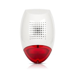 Satel SP-500 R Verdrahtete Sirene Outdoor Rot, Weiß