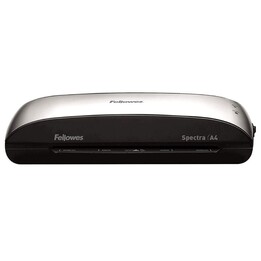 Laminador Fellowes Spectra A4 / até A4 e 125 mícrons / preto e cinza