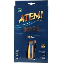 Nueva raqueta de ping pong cóncava Atemi 1000 Pro