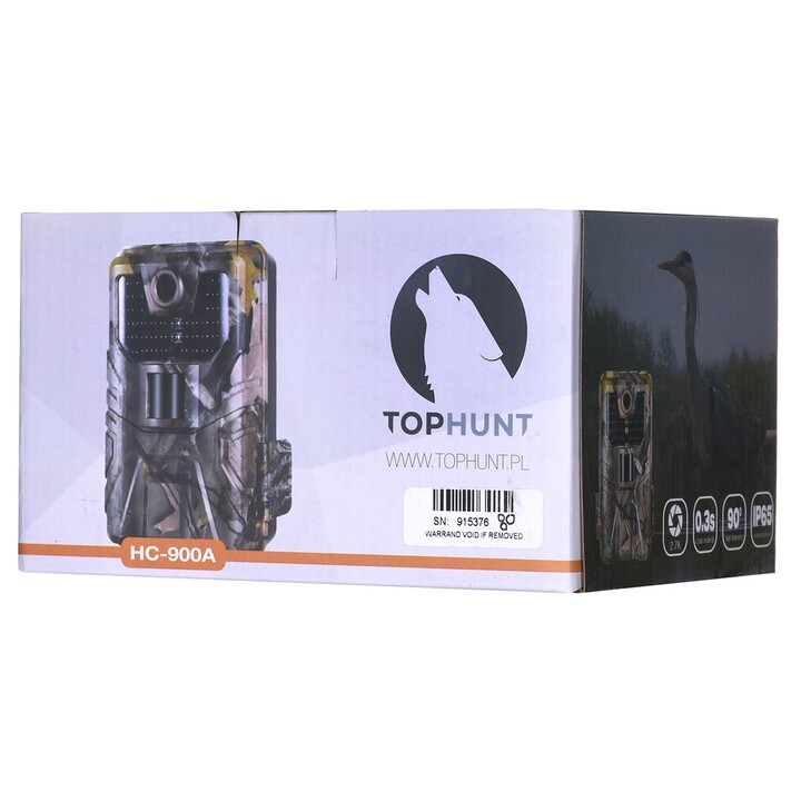 TOPHUNT HC300M PHOTO TRAP FOREST CAMERA 2.7K 36MPX 44XIR LED