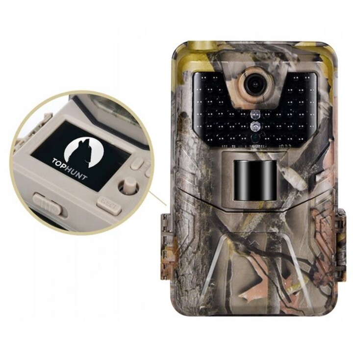 TOPHUNT HC300M FOTOTRAPPOLA TELECAMERA FORESTALE 2.7K 36MPX 44XIR LED