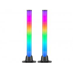 Tracer SET OF LAMPS SMART DESK RGB TUYA APP Lámpara de mesa inteligente Bluetooth Negro