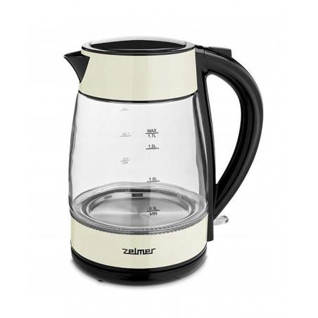 Zelmer ZCK8011I tetera eléctrica 1,7 L 2200 W Negro, Amarillo