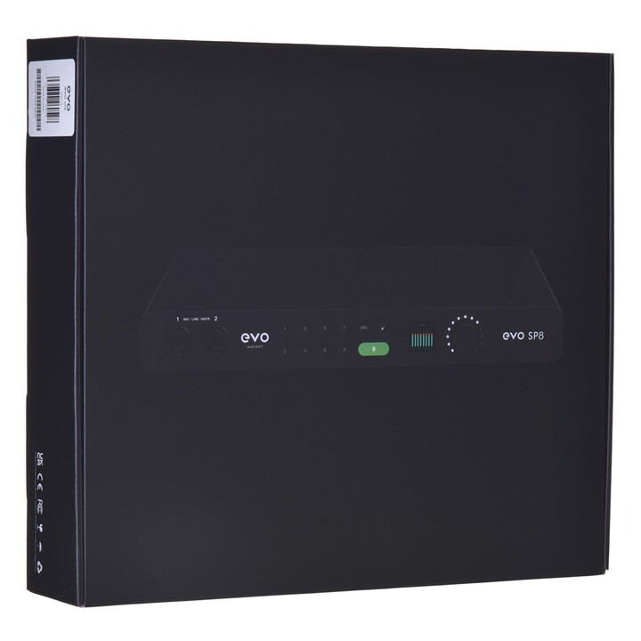 Audient EVO SP8 - Preamplificador de micrófono de 8 canales