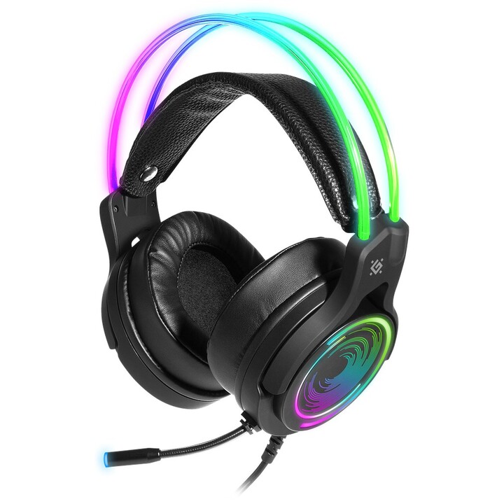 Defender COSMO PRO 7.1 VIRTUAL SOUND Backlit Gaming USB RGB + GAMING Kopfhörer mit Mikrofon