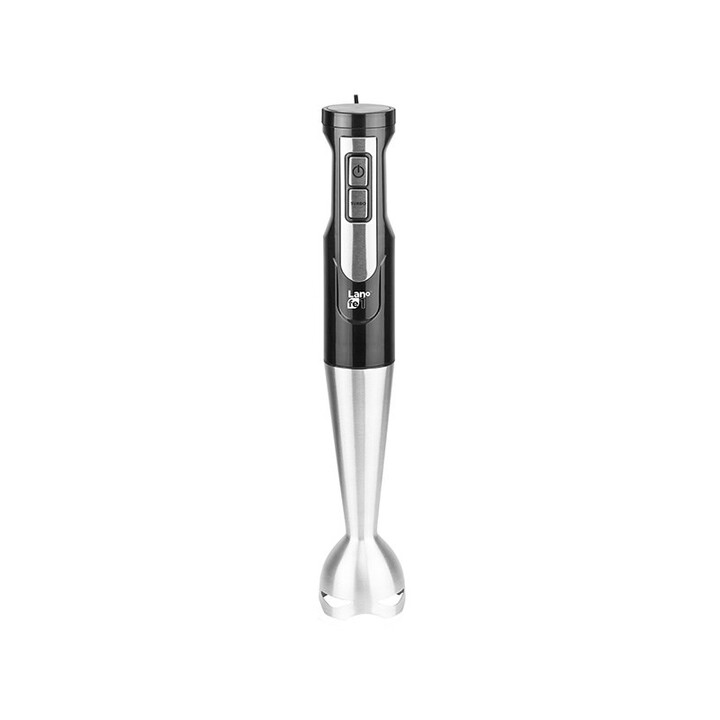 Liquidificador LAFE BRK-003A 0,6 L Liquidificador de imersão Preto, Prateado, Transparente 800 W