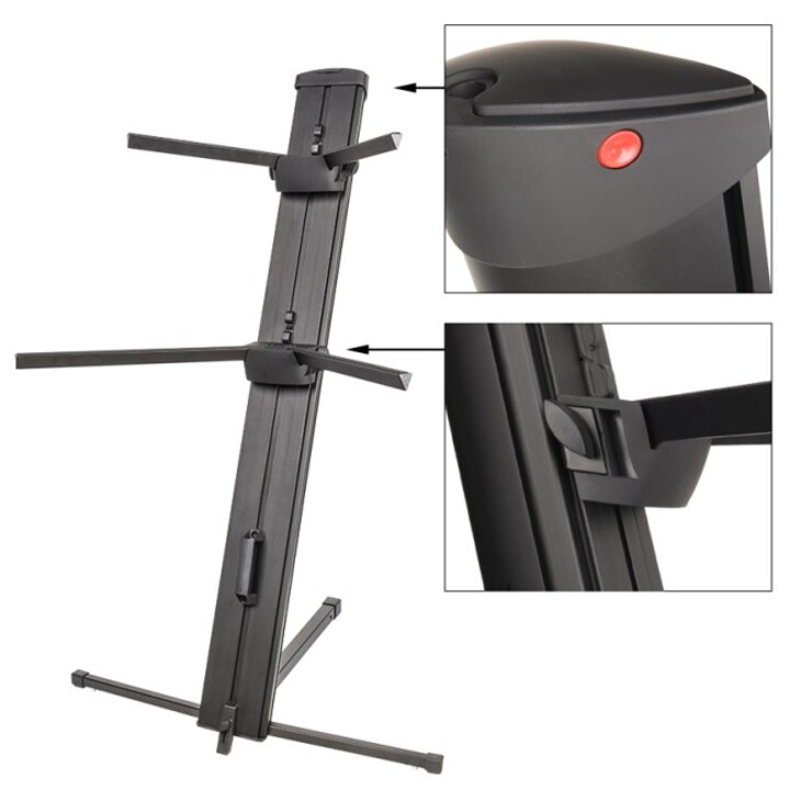 V-TONE DELUXE K2 Keyboard Stand Double Adjustable