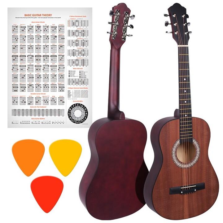 NN AG 34 1/2 GUITARRA ACÚSTICA PARA APRENDER A TOCAR MATTE
