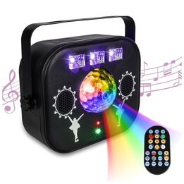 Laser de discoteca globo LED multi-efeito LIGHT4ME MULTIBOX