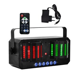 LIGHT4ME DERBY MIX STROBO LASER Disco Multieffekt L
