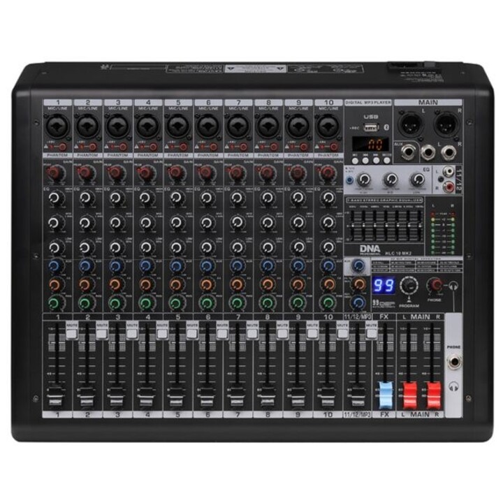 DNA HLC 10 MK2 Mixer audio analogico 10 canali