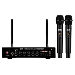 DNA VM SET DOPPIO EFFETTO VOCALE Wireless Mikrof.