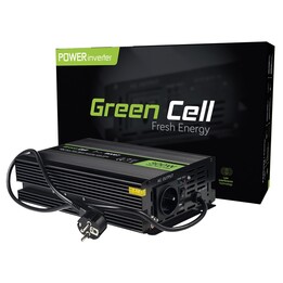 Green Cell INV07 Adaptador de energia automática e inversor 300 W Preto