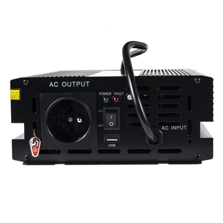 Green Cell INV07 Car Power Adapter and Inverter 300 W Black