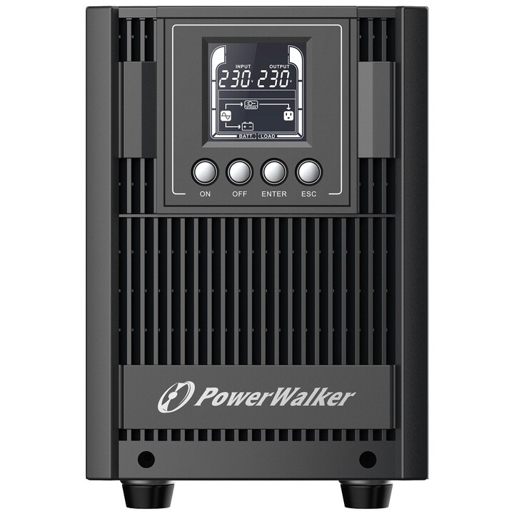 PowerWalker VFI 2000 AT FR UPS online torre 2000VA 1800W preto