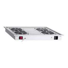 Panneau de ventilation rack 19" TRITON pour toiture avec 4 ventilateurs RAC-CH-X04-X3