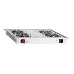 Panel de ventilación rack 19" TRITON de techo con 4 ventiladores RAC-CH-X04-X3