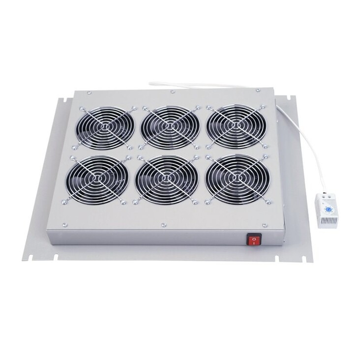 Triton Ventilatore mobile da terra, 6 ventilatori