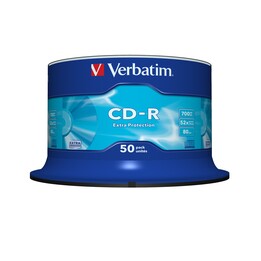 CD-R Verbatim Protezione Extra 700 MB 50 pezzo(i)