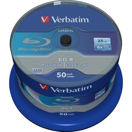 Verbatim Datalife 6x BD-R 25 GB 50 pz.