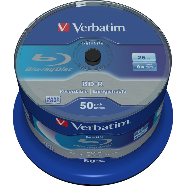 Verbatim Datalife 6x BD-R 25 GB 50 Stück(e)