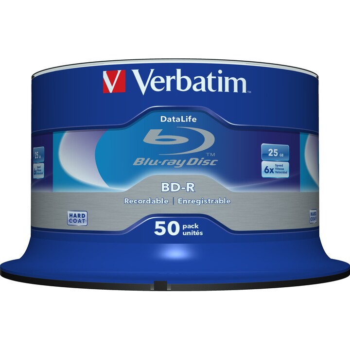 Verbatim Datalife 6x BD-R 25 GB 50 unidade(s)