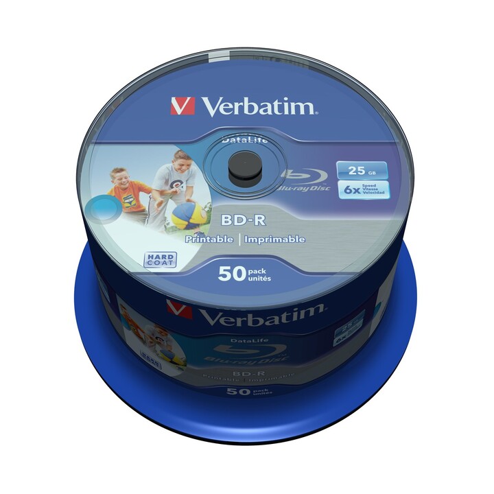 Verbatim 43812 Blu-ray Disc Read/Write (BD) BD-R 25 GB 50 pcs