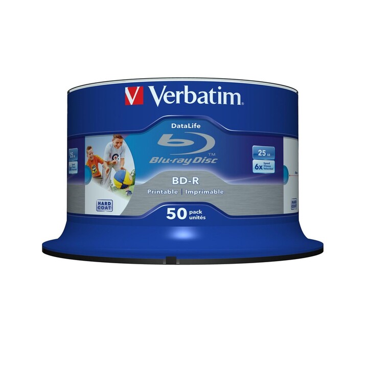 Verbatim 43812 Blu-ray Disc Read/Write (BD) BD-R 25 GB 50 pcs