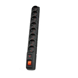 HSK DATA S8 Noir 8 sortie(s) CA 230 V