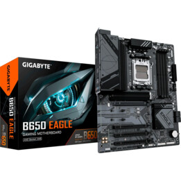 Gigabyte B650 Águia -mãe Eagle - Série AMD Ryzen 9000, 12+2+2 fase VRM, até 7600 MHz DDR5 (OC), 1xpcie 5.0+2xpcie 4.0 M.2, GBE L