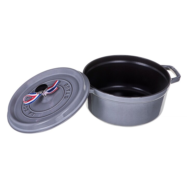 STAUB Olla redonda de hierro fundido 40500-246-0 3.8l grafito