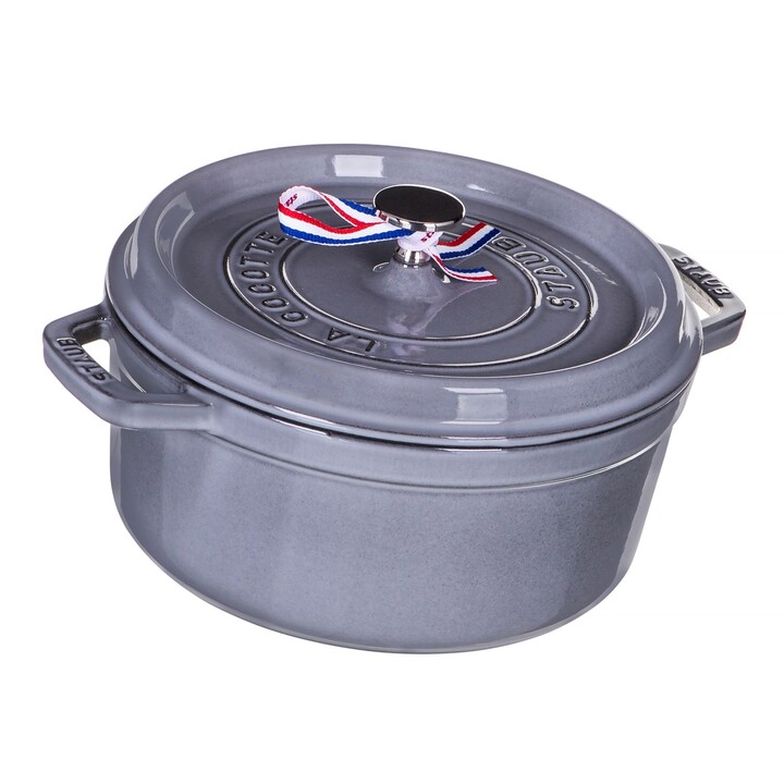 STAUB Olla redonda de hierro fundido 40500-246-0 3.8l grafito