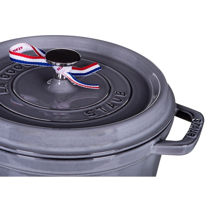 STAUB Olla redonda de hierro fundido 40500-246-0 3.8l grafito