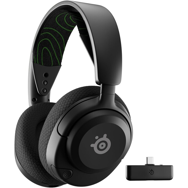 SteelSeries Arctis Nova 5X Casque de jeu Xbox sans fil - Pilotes magnétiques en néodyme - Plus de 100 préréglages audio