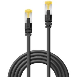 Cat.6A U/UTP LSZH Network Cable, Black, 10 Pack