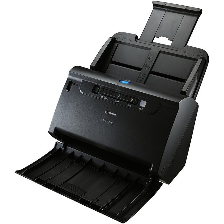 Canon imageFORMULA DR-C240 Dokumentenscanner (45 Seiten pro Minute, 60 ADF-Blätter, Reisepass und Ausweis)