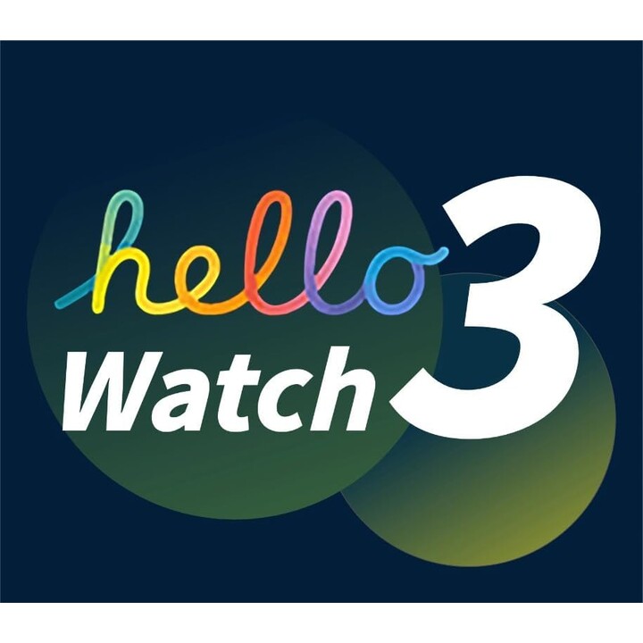 Hello Watch 3 Plus Nero