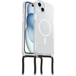 OtterBox React Necklace Case with MagSafe for iPhone 15 Plus, 14 Plus, Protective Case with Adjustable and Detachable Necklace S