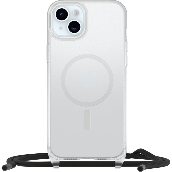 OtterBox React Necklace Case with MagSafe for iPhone 15 Plus, 14 Plus, Protective Case with Adjustable and Detachable Necklace S