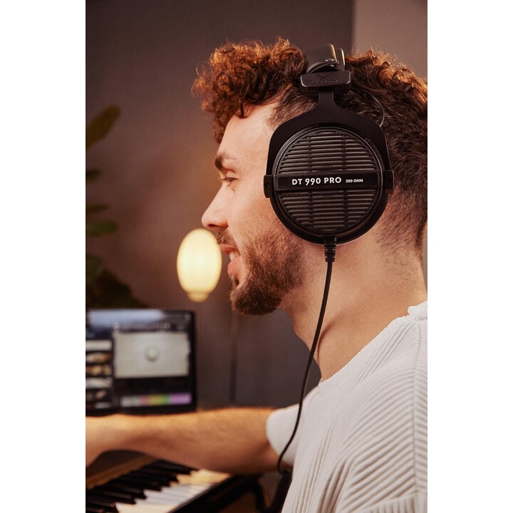 Beyerdynamic DT 990 PRO Wired Headphones Headband Music Black, Grey